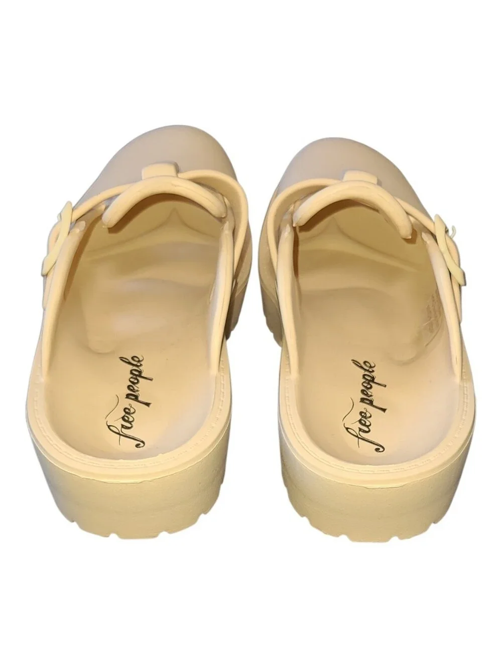 New Free People Karlie EVA Buckle Clogs Size 9 Euro 40